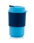 Mug de voyage Eco Coffee to go bleu clair/jaune - 350ml