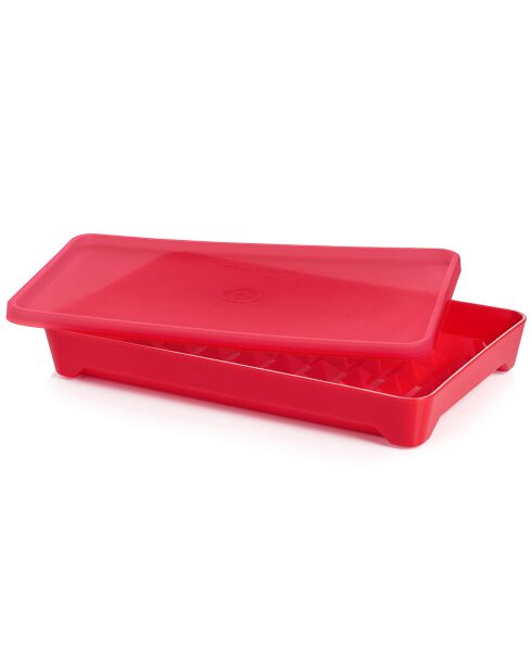 Scatola portaoggetti per hot dog rosa - 610 ml