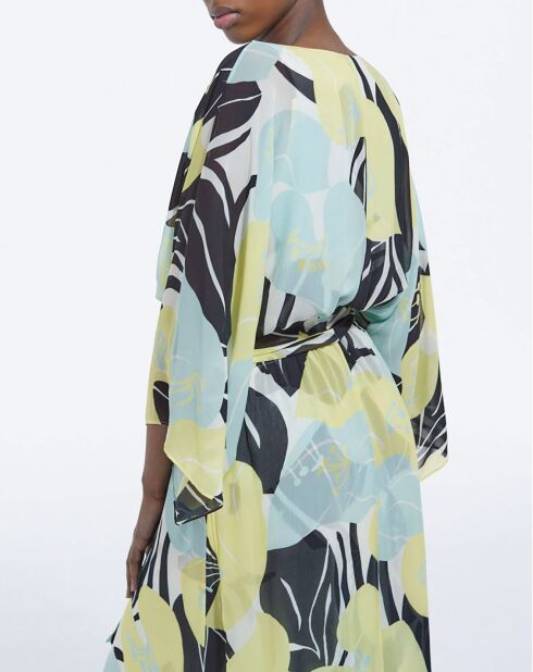 Robe Longue Kimono verte