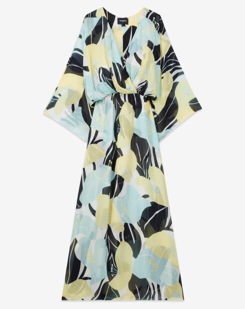Robe Longue Kimono verte