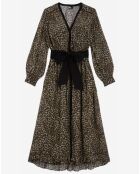 Robe Longue Petit Leo Viscose Ggt léopard