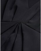 Robe Courte décolleté plongeant noire