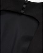 Robe Courte Dos Nu noire