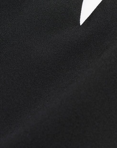 Robe Courte Décolleté devant dos Dentelle manches noire