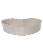 Plato para tartas Charlotte, color gris, 24 x 24 cm