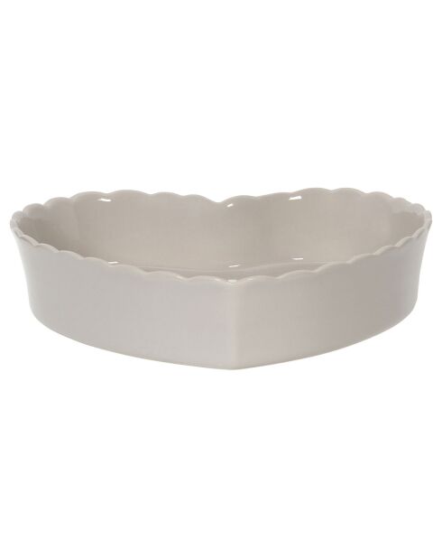 Plato para tartas Charlotte, color gris, 24 x 24 cm