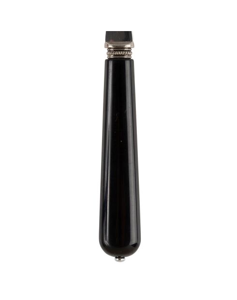12 schwarze Lucie Gabeln - 21,5x2,5x2,5 cm