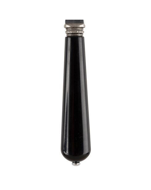 12 schwarze Kaffeelöffel Lucie - 16,5 x 1,5 x 3 cm