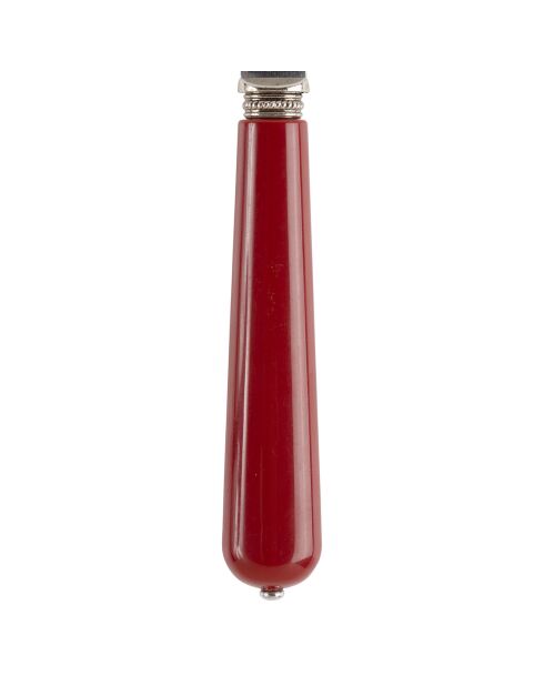 12 forchette rosse Lucie - 21,5x2,5x2,5 cm