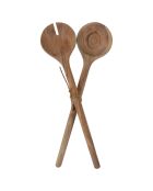 2 Salatbesteck Dalbert Natur - 30x7 cm