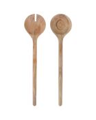 2 Salatbesteck Dalbert Natur - 30x7 cm