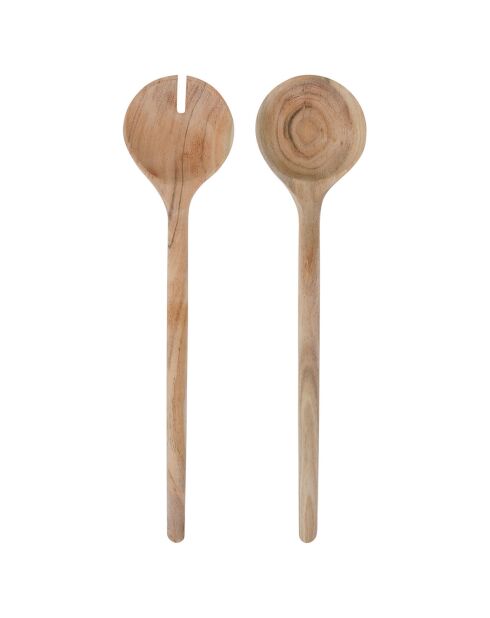 2 Salatbesteck Dalbert Natur - 30x7 cm