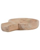 Repose cuillère Dalbert naturel  - 15x11 cm