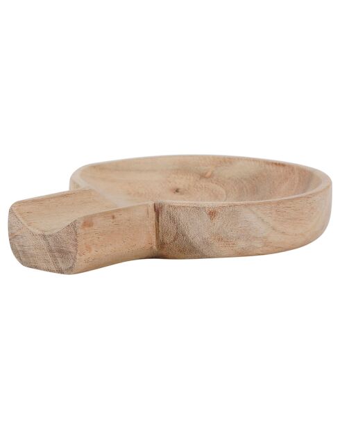 Repose cuillère Dalbert naturel  - 15x11 cm