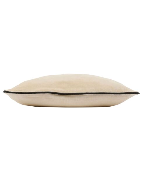 Fodera per cuscino Velvetin bianco sporco - 45x45 cm