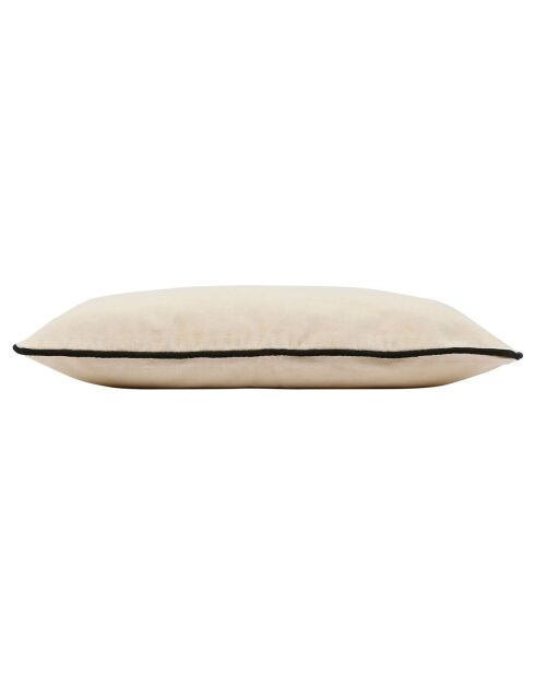 Fodera per cuscino Velvetin bianco sporco - 50x30 cm