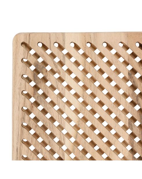 Dessous de plat Dalbert naturel  - 20x20 cm