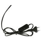 Base per lampada Littel marrone scuro - D.22x43 cm