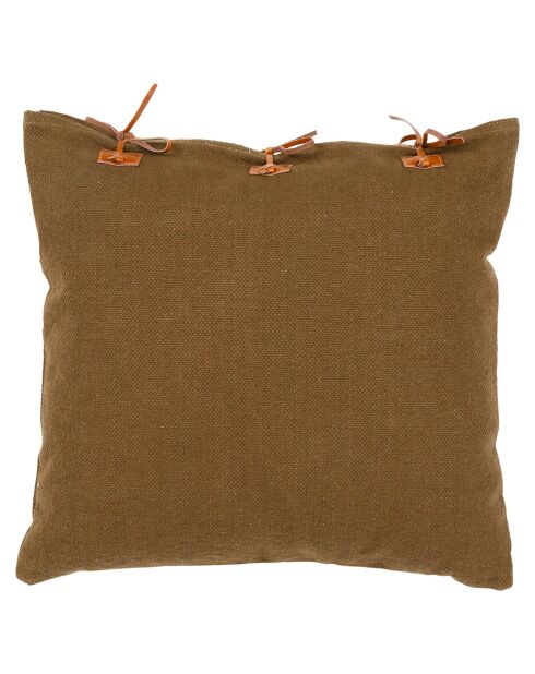 Fodera per cuscino Haos khaki - 45x45 cm