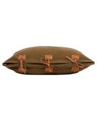 Fodera per cuscino Haos khaki - 45x45 cm