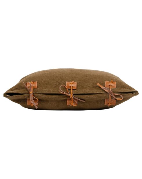 Fodera per cuscino Haos khaki - 45x45 cm