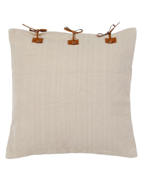 Housse de coussin Haos taupe  - 45x45 cm