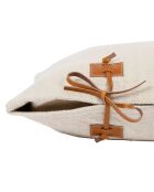 Funda de cojín Haos taupe - 50x30 cm
