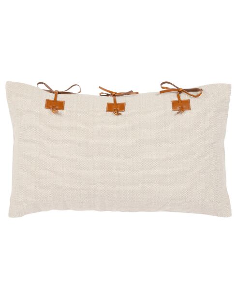 Fodera per cuscino Haos taupe - 50x30 cm
