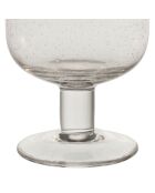 6 Verres à pieds Pernille transparent  - D.8x13.5 cm