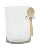 Bocal avec couvercle et cuillère Gaston naturel