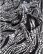 Top Lavalière Pearls noir/blanc