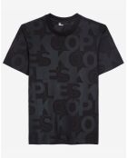 T-Shirt Monogramme noir