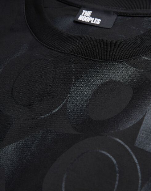 T-Shirt Monogramme noir