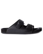 Sandales en Cuir avec boucles en Métal noires