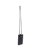 Étui porte-télépone en Cuir Ambre noir - 10.5x19 cm