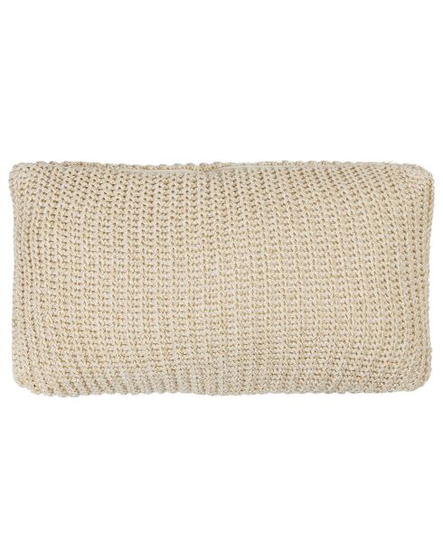 Ombelio Kissenhülle natur/gold - 50x30 cm