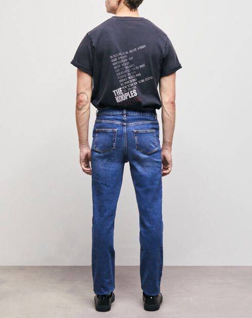 Jean Slim délavé bleu denim