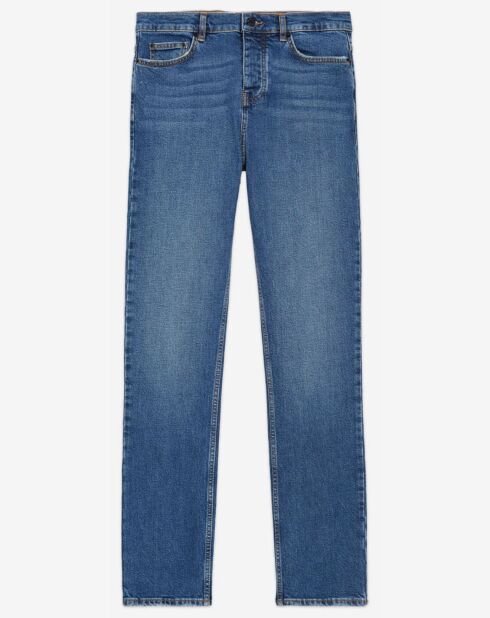 Jean Slim délavé bleu denim