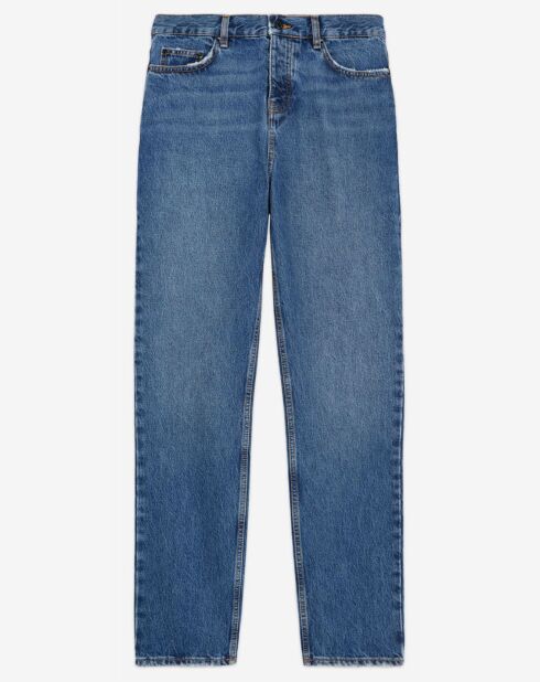 Jean Straight delavé bleu denim