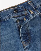 Jean Straight delavé bleu denim