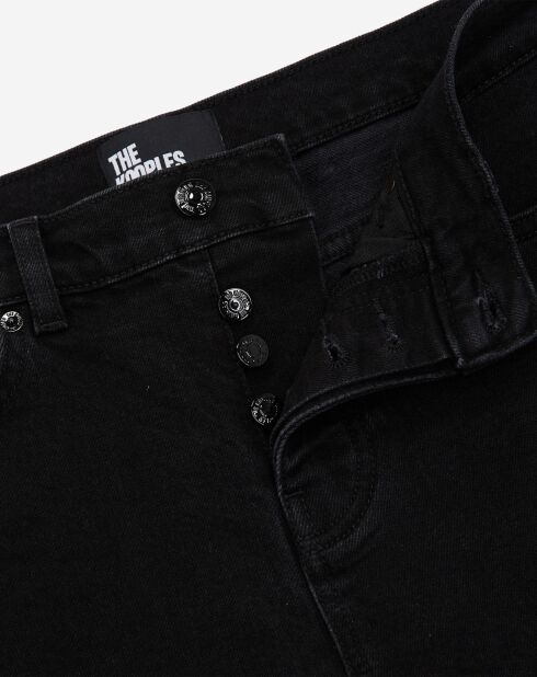 Jean Slim délavé noir délavé