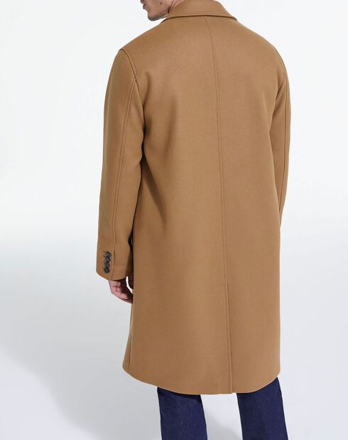 Manteau en Laine mélangée TK camel