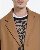 Manteau en Laine mélangée TK camel