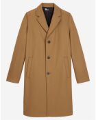 Manteau en Laine mélangée TK camel