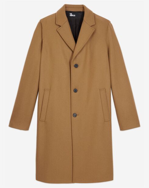 Manteau en Laine mélangée TK camel