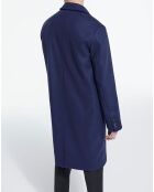 Manteau en Laine mélangée TK bleu marine