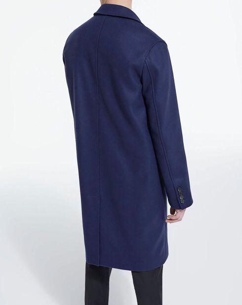 Manteau en Laine mélangée TK bleu marine