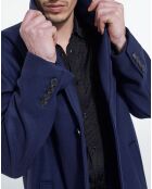 Manteau en Laine mélangée TK bleu marine