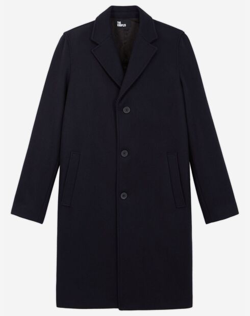 Manteau en Laine mélangée TK bleu marine