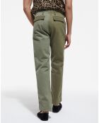Pantalon Cargo Mix olive night